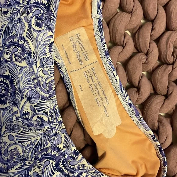 NWT J.crew Ruched sweetheart one-piece in dandelion swirl size 6 - Picture 11 of 11